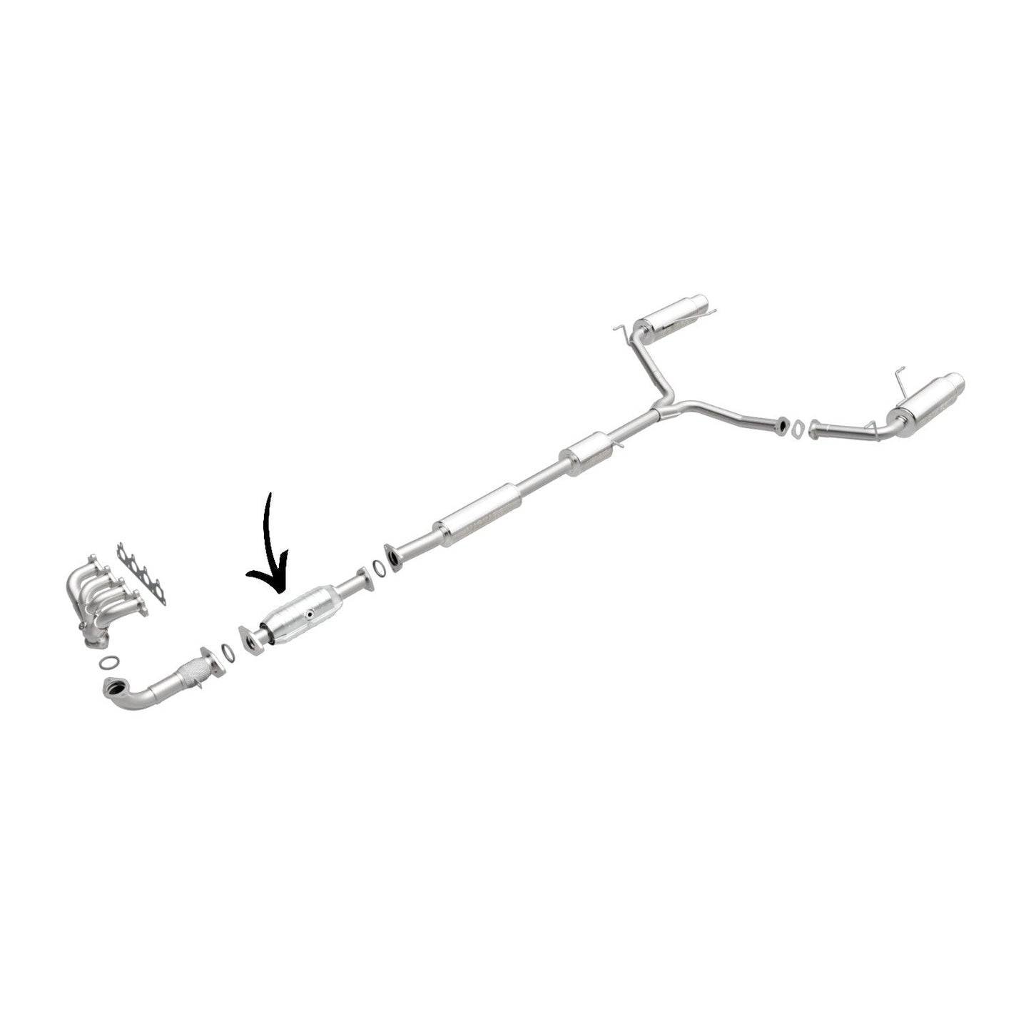 Acura TSX 2.4L 2004-2008 Catalytic Converter