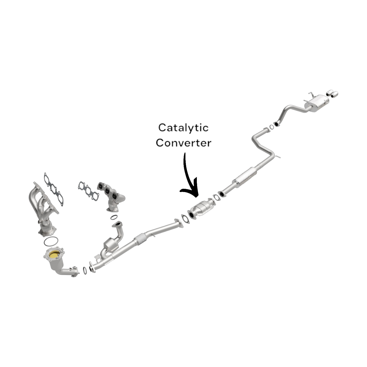 16033 - Infiniti I30 3.0L (1997, 1998, 1999, 2000, 2001) Catalytic Converter