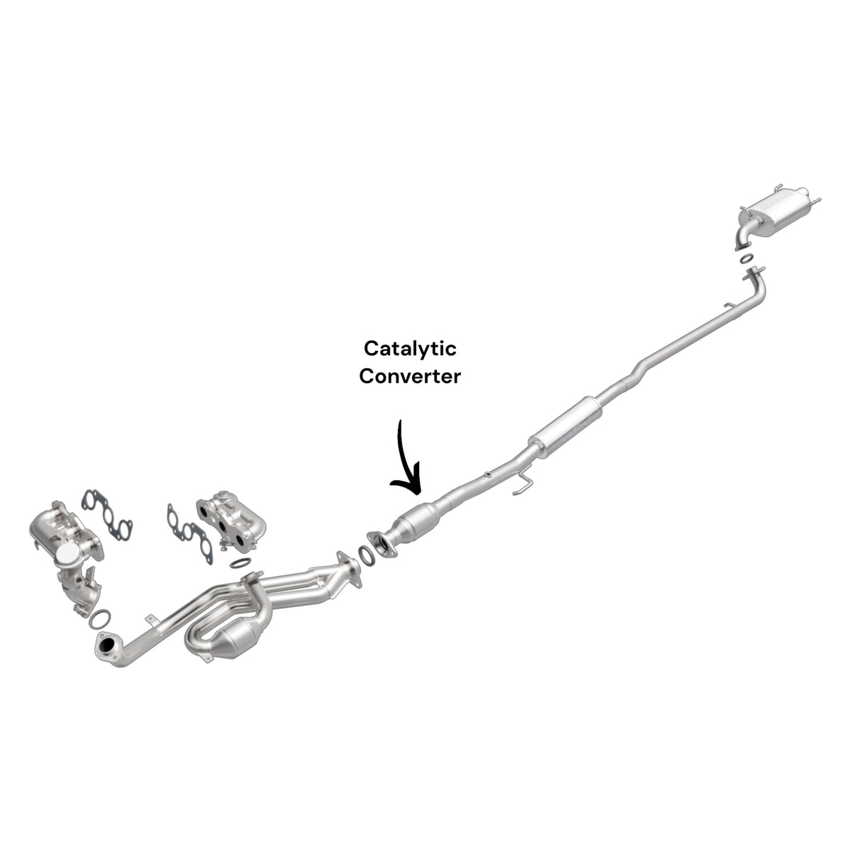 Lexus ES300 3.0L (1999-2001) Rear Catalytic Converter