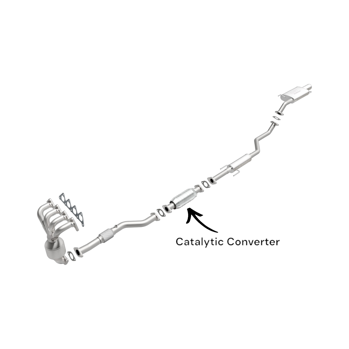 Kia Spectra 2.0L (2004-2009) Catalytic Converter (Automatic Transmission)
