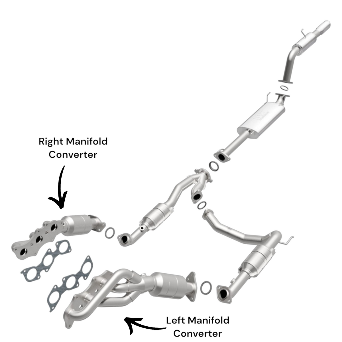 Convertisseur de collecteur pour Toyota 4Runner 4.0L (2003-2009)