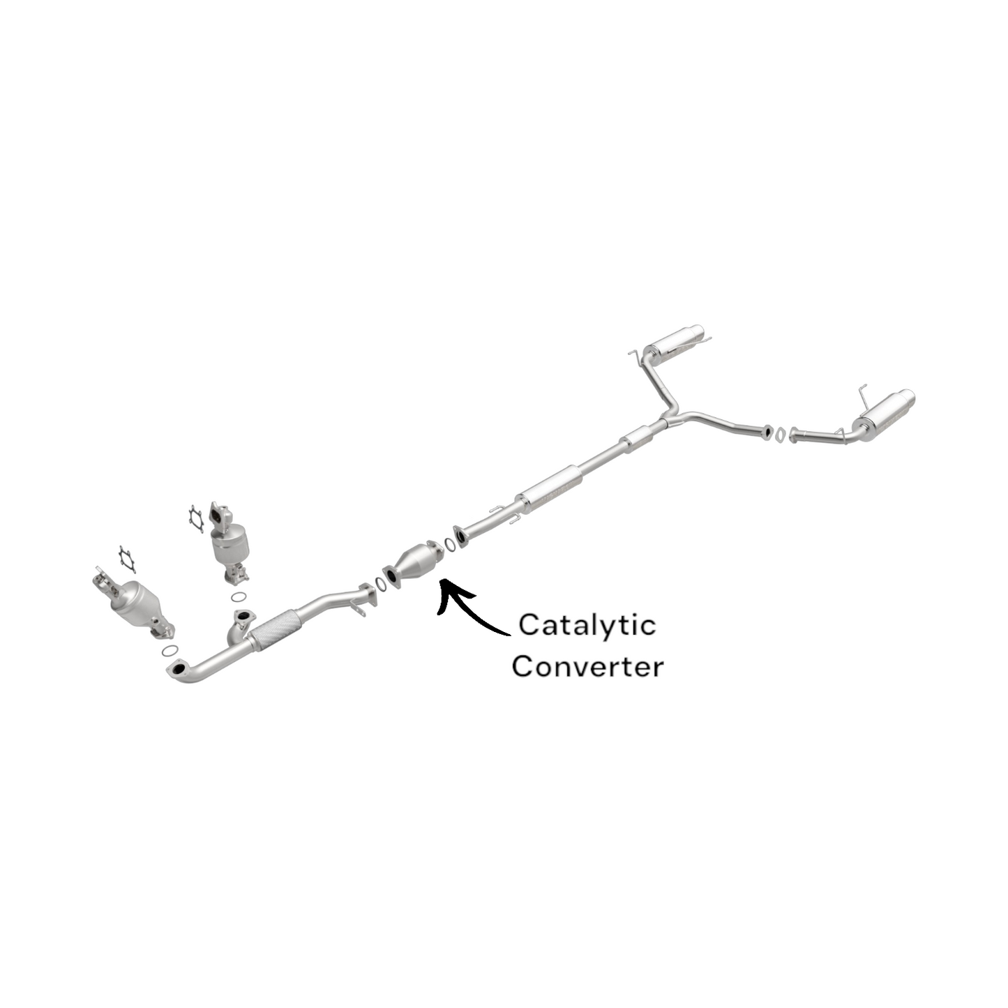 Honda Accord 3.5L (2008-2012) V6 Rear Catalytic Converter