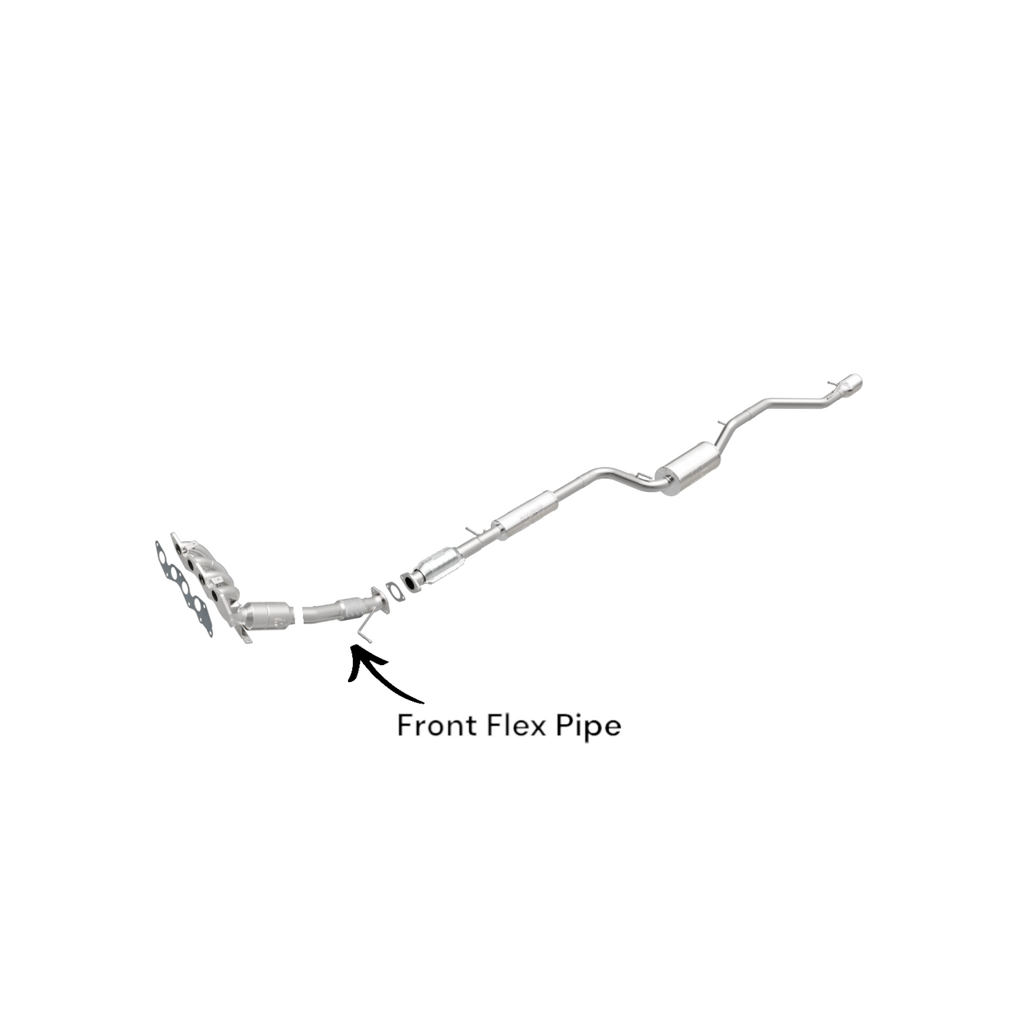 Mazda 3 2.3L (2004-2009) Front Flex Pipe