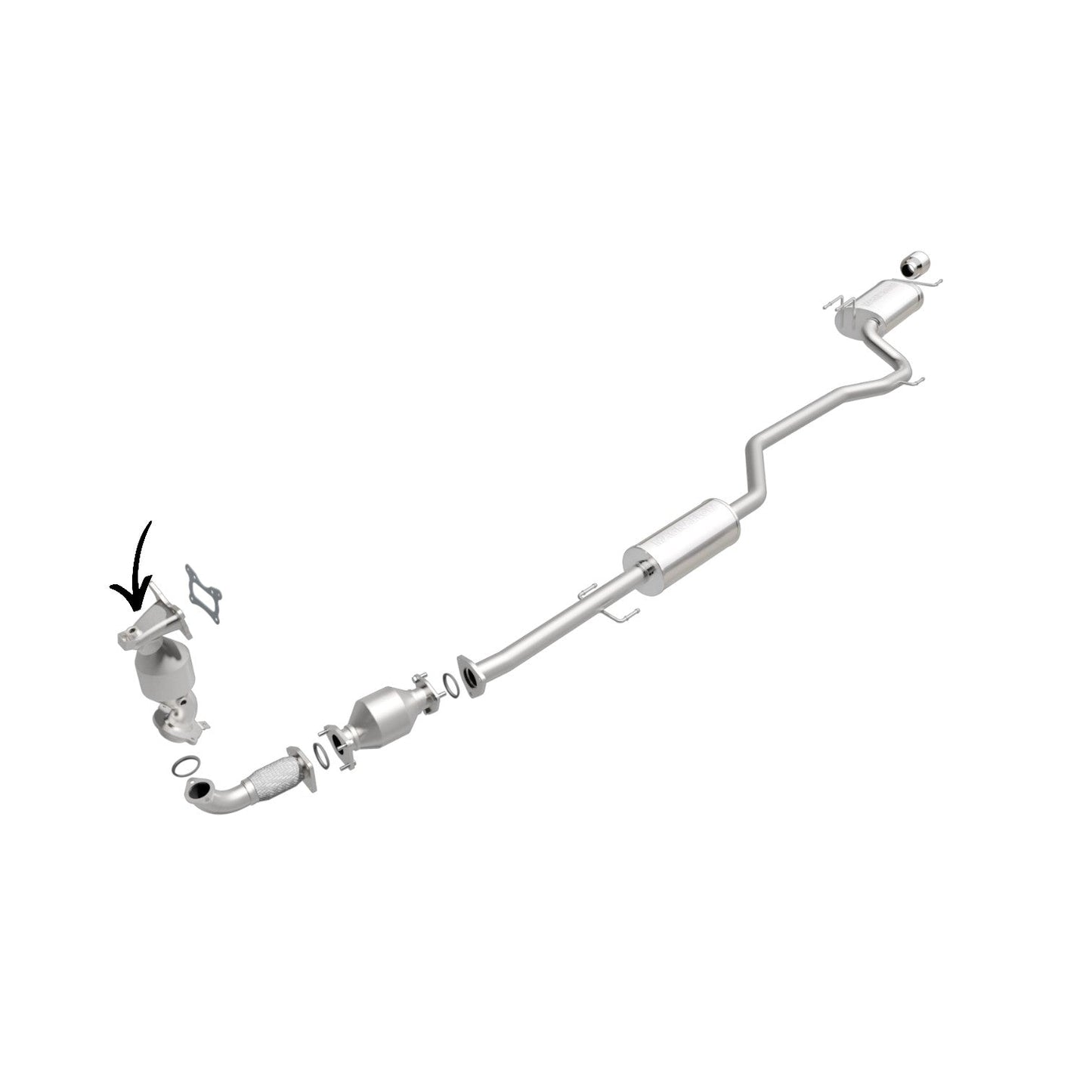 Honda Accord 2.4L 2008-2012 Front Manifold Catalytic Converter