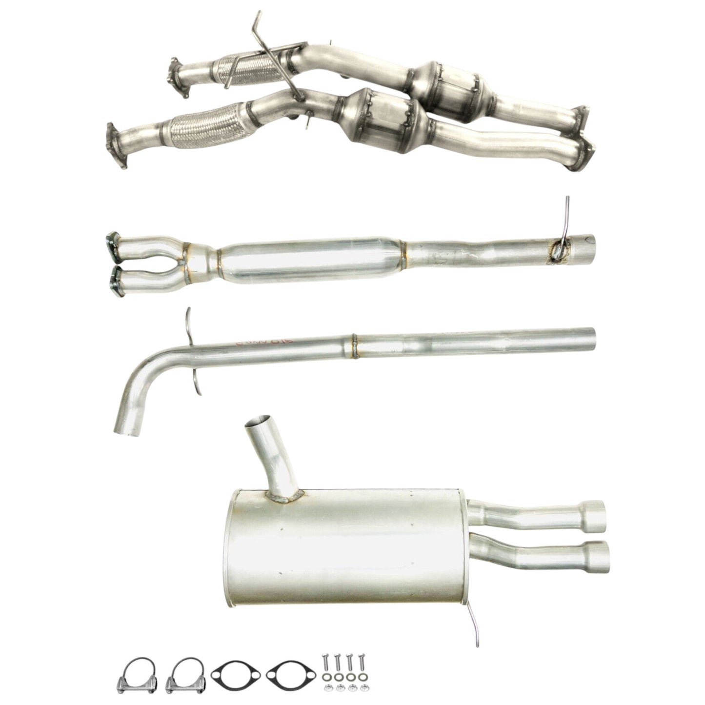 Volvo XC90 3.2L (2007-2014) Full Exhaust (Except: Manifold Converters)