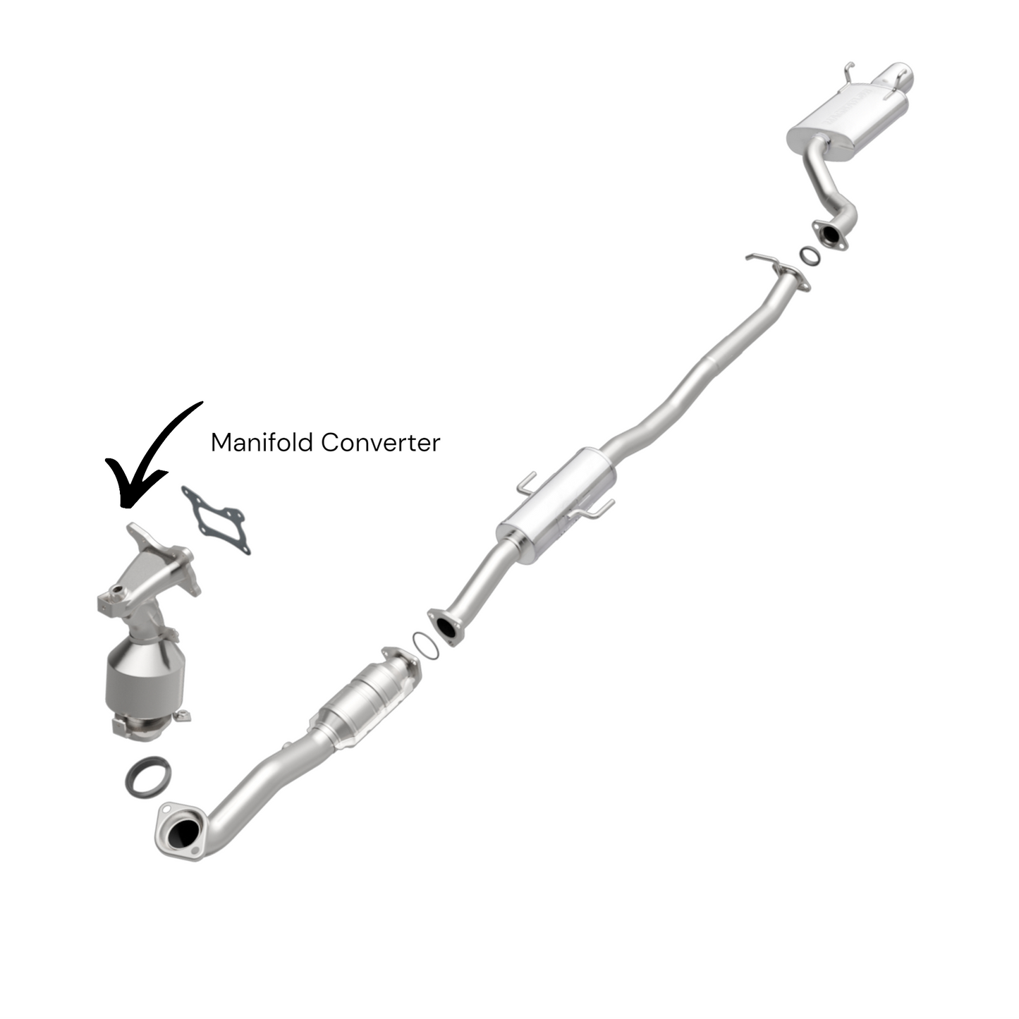 Honda CR-V 2.4L (2012, 2013, 2014) Manifold Converter
