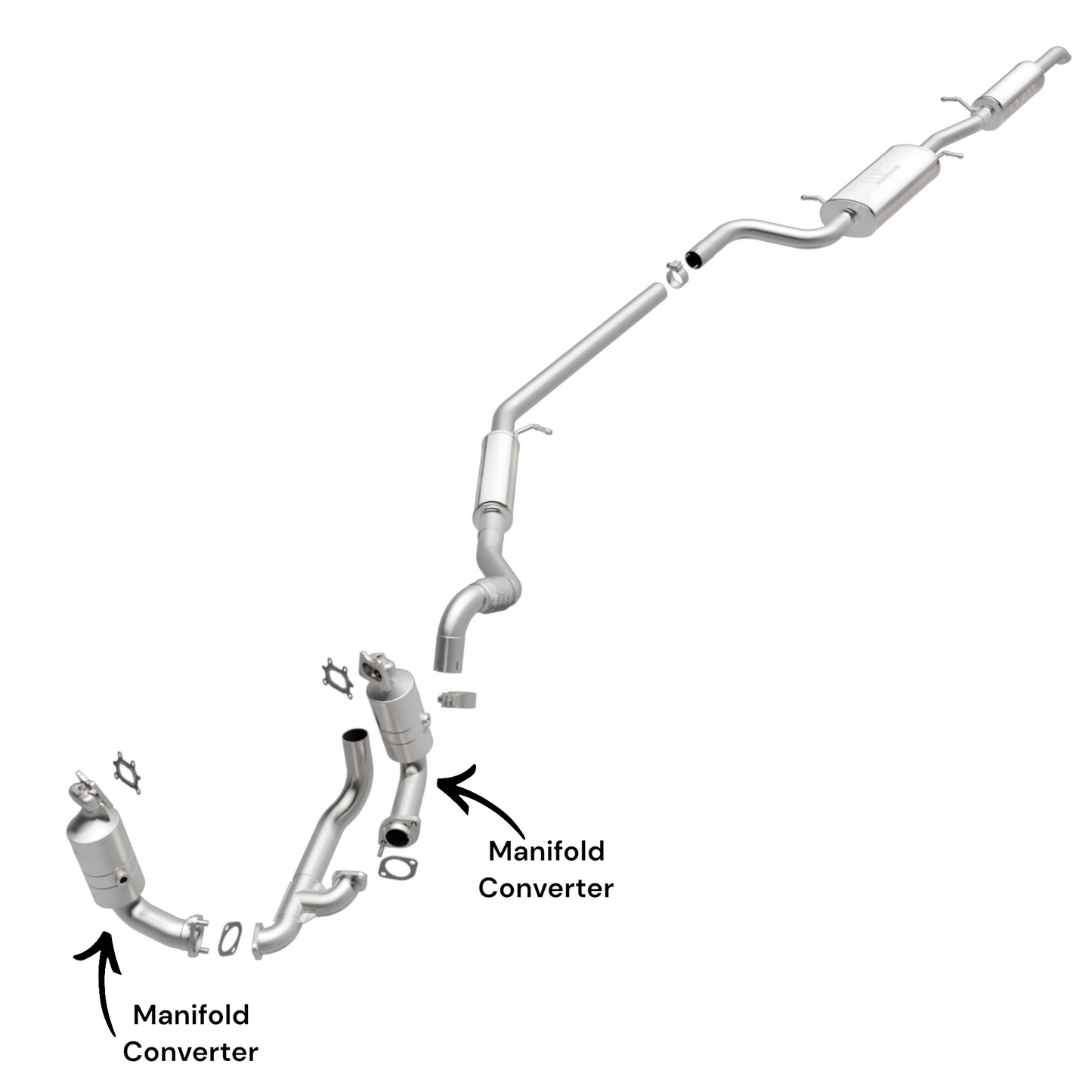 Volkswagen Routan 3.6L (2011-2014) Manifold Converter