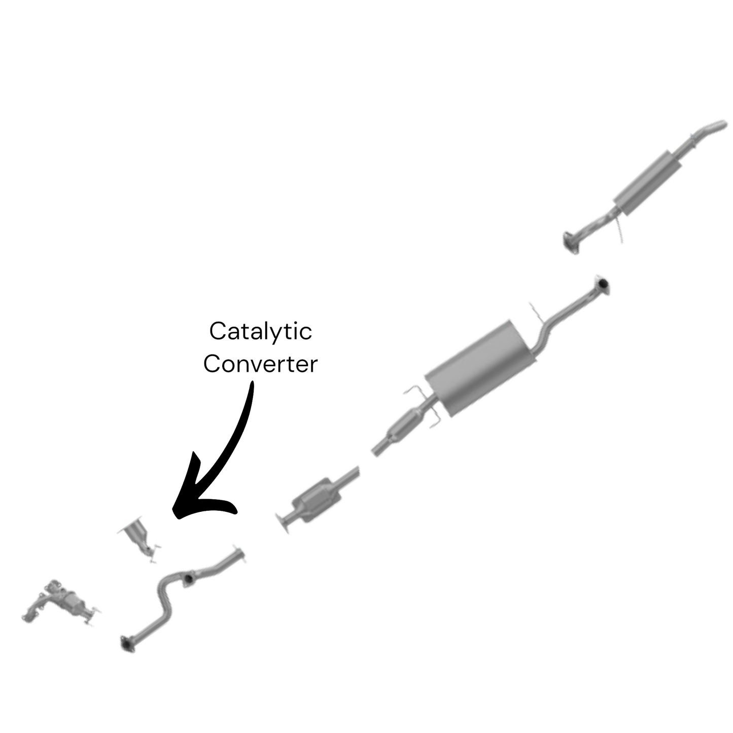 Mercury Mariner 3.0L 2009-2011 Catalytic Converter