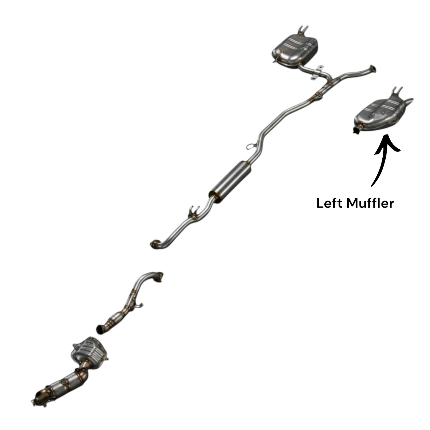 Honda Accord 1.5L (2018-2022) (Turbo) Left Muffler
