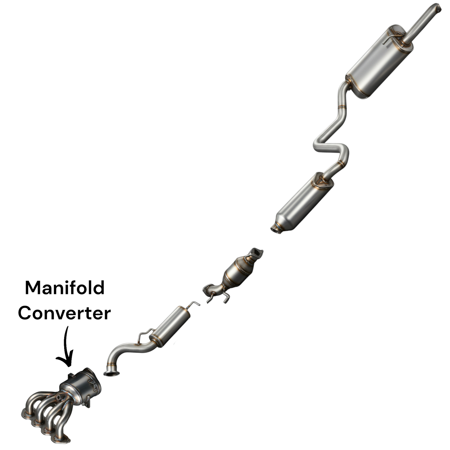 Chevrolet Cruze Limited 1.8L (2016) (Only for PZEV) Manifold Converter