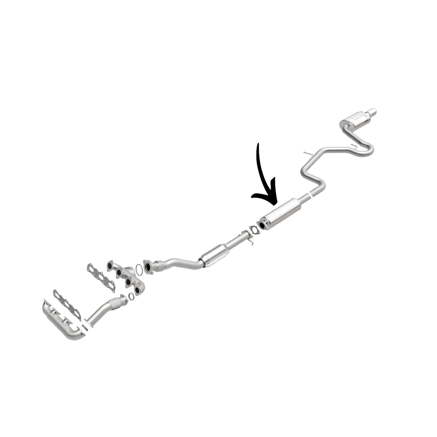 Chevrolet Impala 3.8L (2000-2005) V6 Resonator Pipe