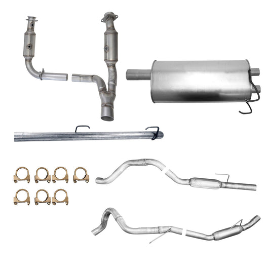 Ram 1500 5.7L 2011-2018 Complete Exhaust (140.0" Wheelbase)