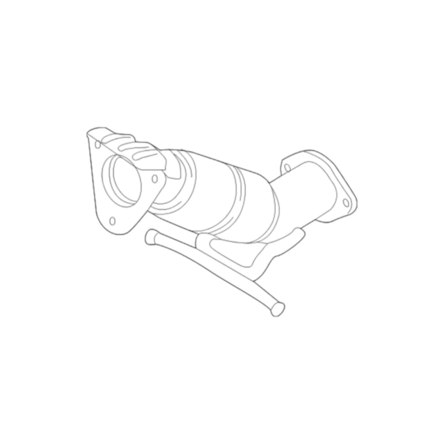 Volvo XC90 2.0L (2016-2022) Front Flex Pipe