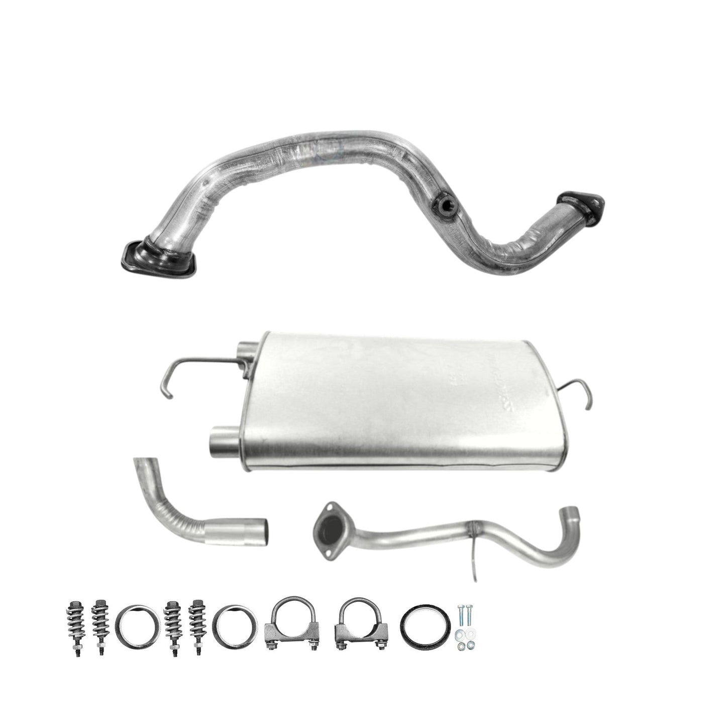Pontiac Vibe 2.4L 2009-2010 FWD Front Pipe and Muffler