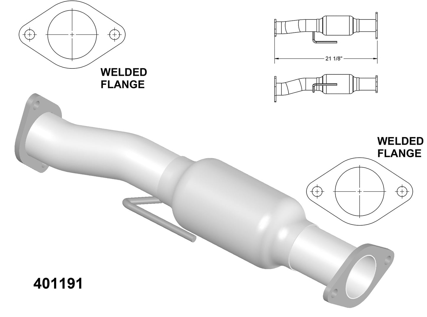 Buick Enclave 3.6L V6 (2009-2017) All Catalytic Converters (set of 3)