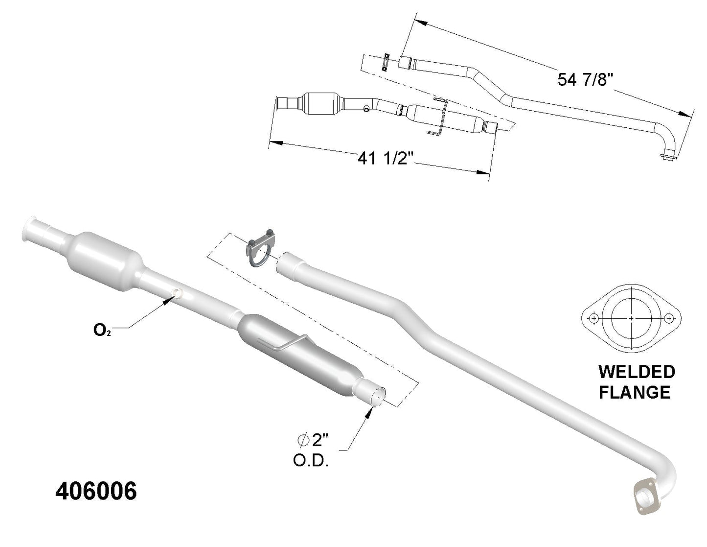 Toyota Corolla 1.8L (1998-2002) Resonator(CONVERTER NOT INCLUDED)
