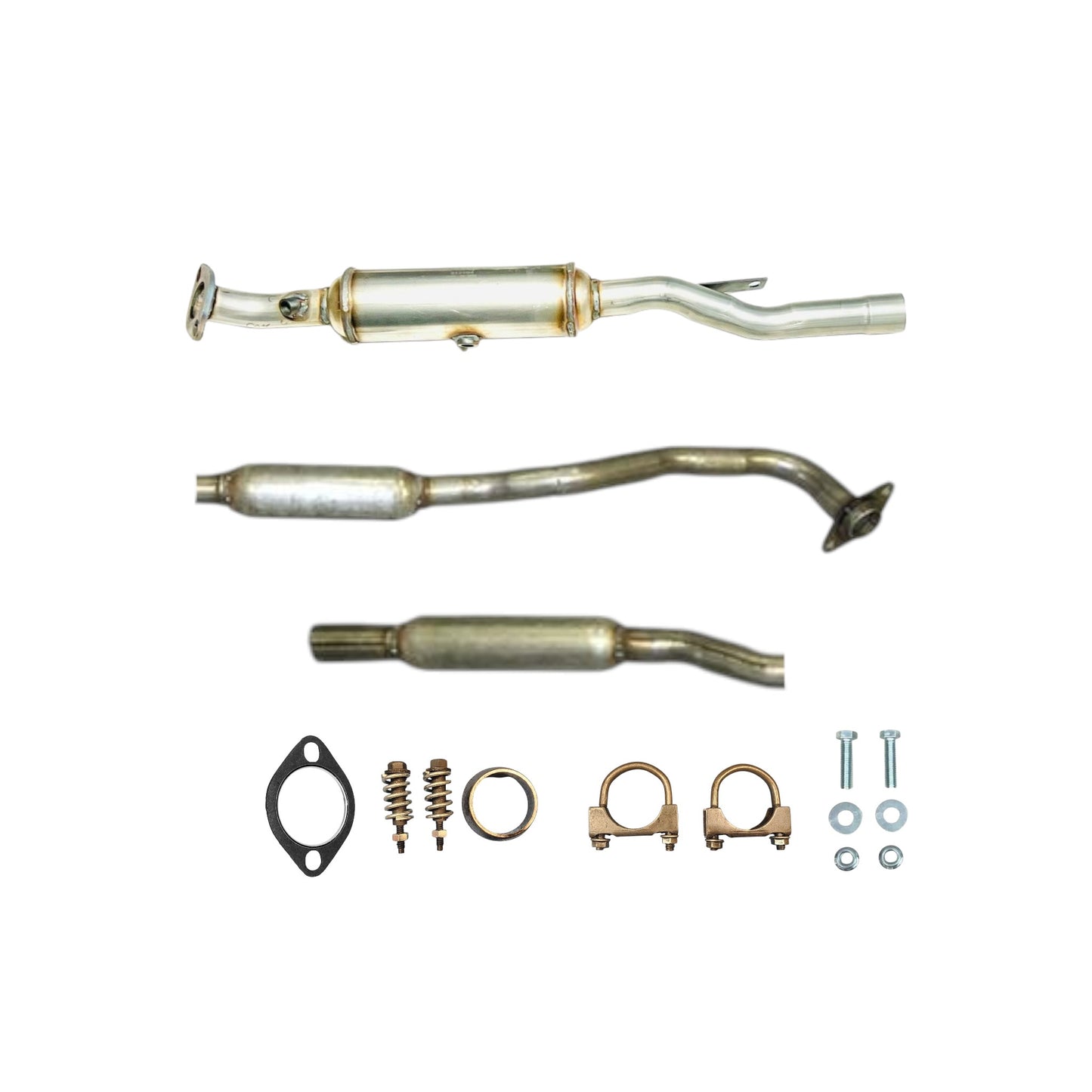 Mitsubishi Outlander 2.4L (2008-2010) (AWD) Catalytic Converter and Resonator