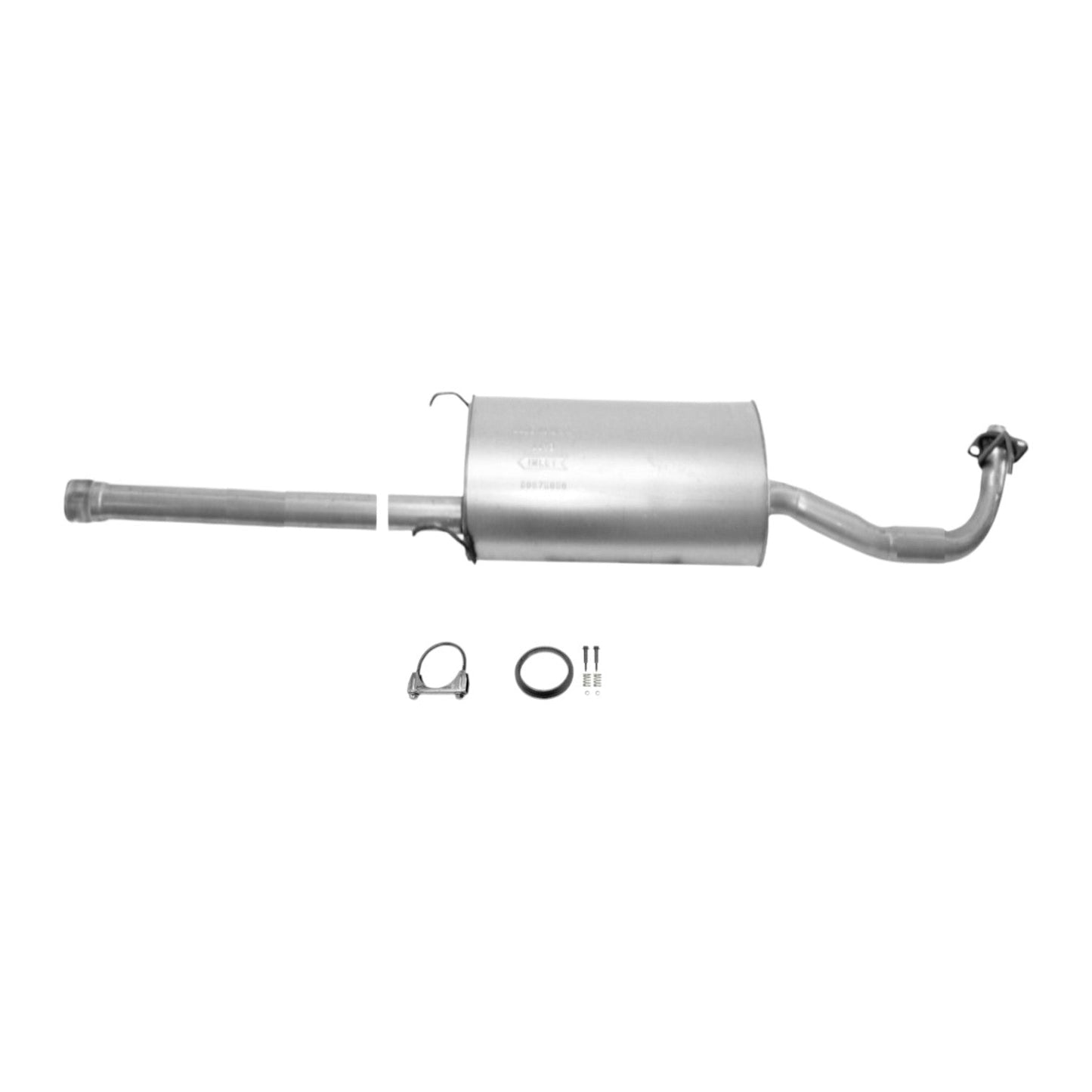 Toyota Highlander 2.4L (2004-2007) V4 & Toyota Highlander 3.3L (2004-2007) V6 & Toyota Highlander 3.5L (2008-2013) V6 Rear Muffler