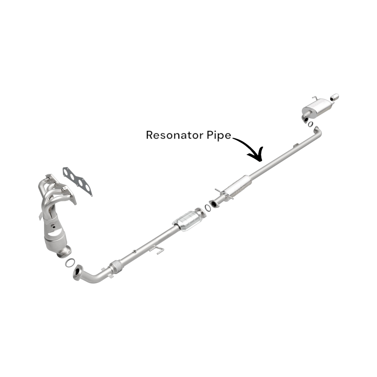 Toyota Solara 2.4L (2004-2008) V6 Resonator Pipe