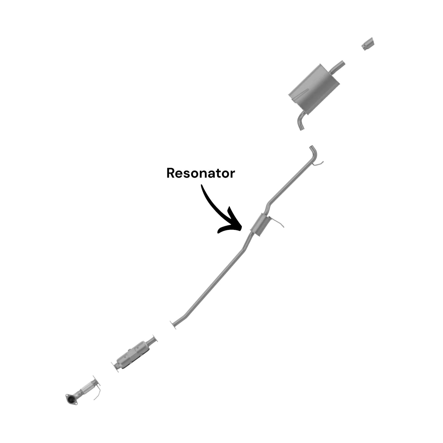 Honda Accord 2.4L (2003-2007) (Sedan) Resonator