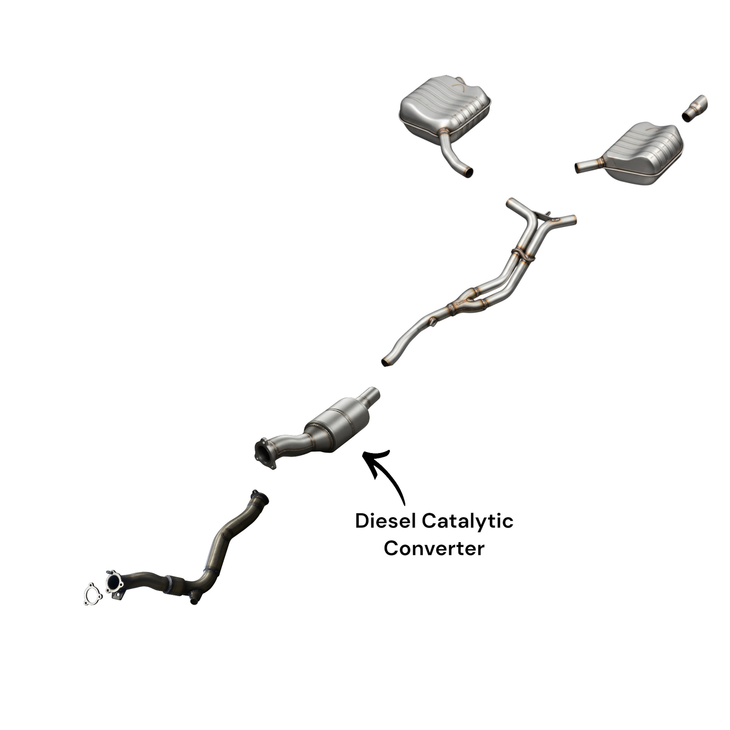 Audi A7 Quattro 3.0L (2014-2016) Diesel Catalytic Converter