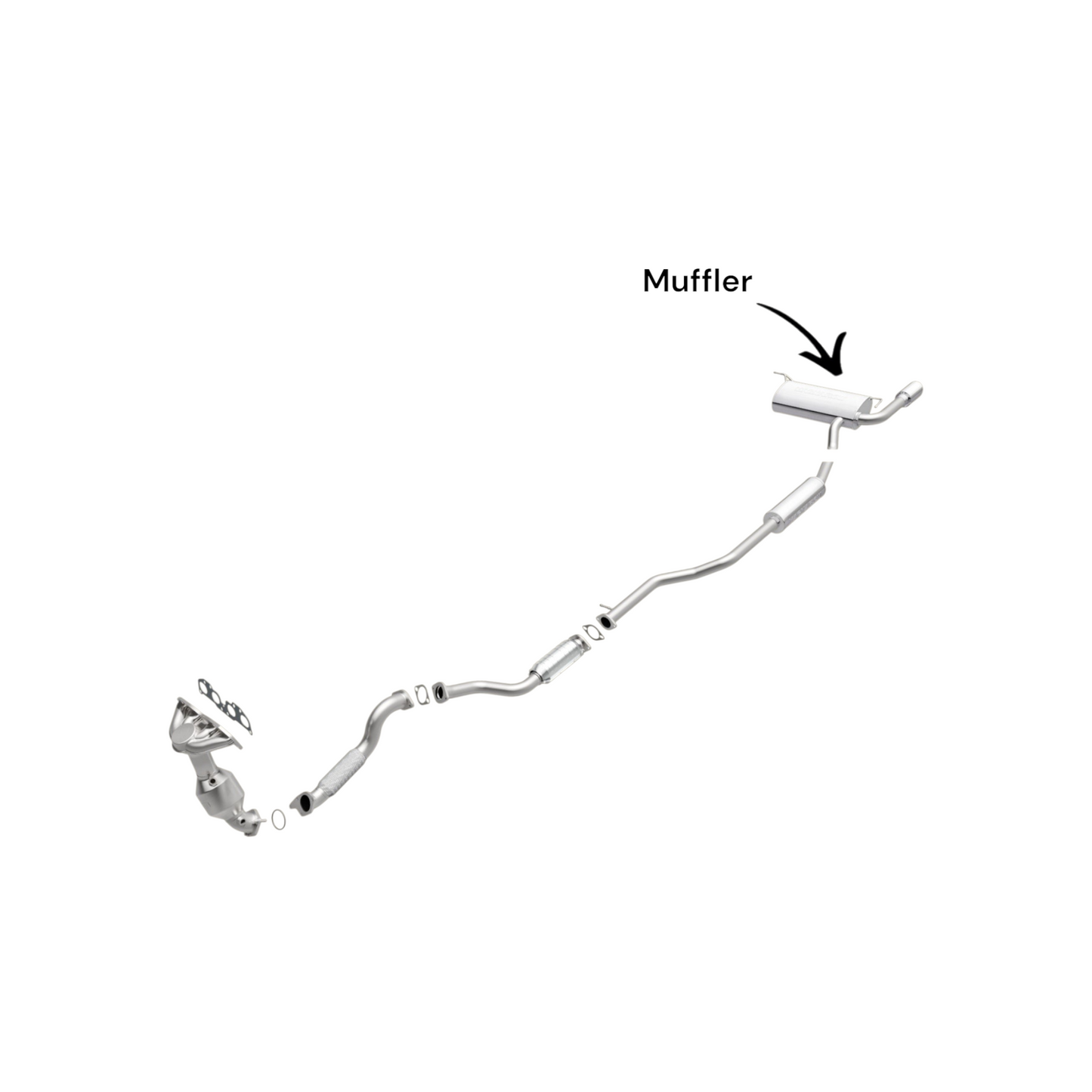 Nissan Rogue 2.5L (2014-2019) Muffler