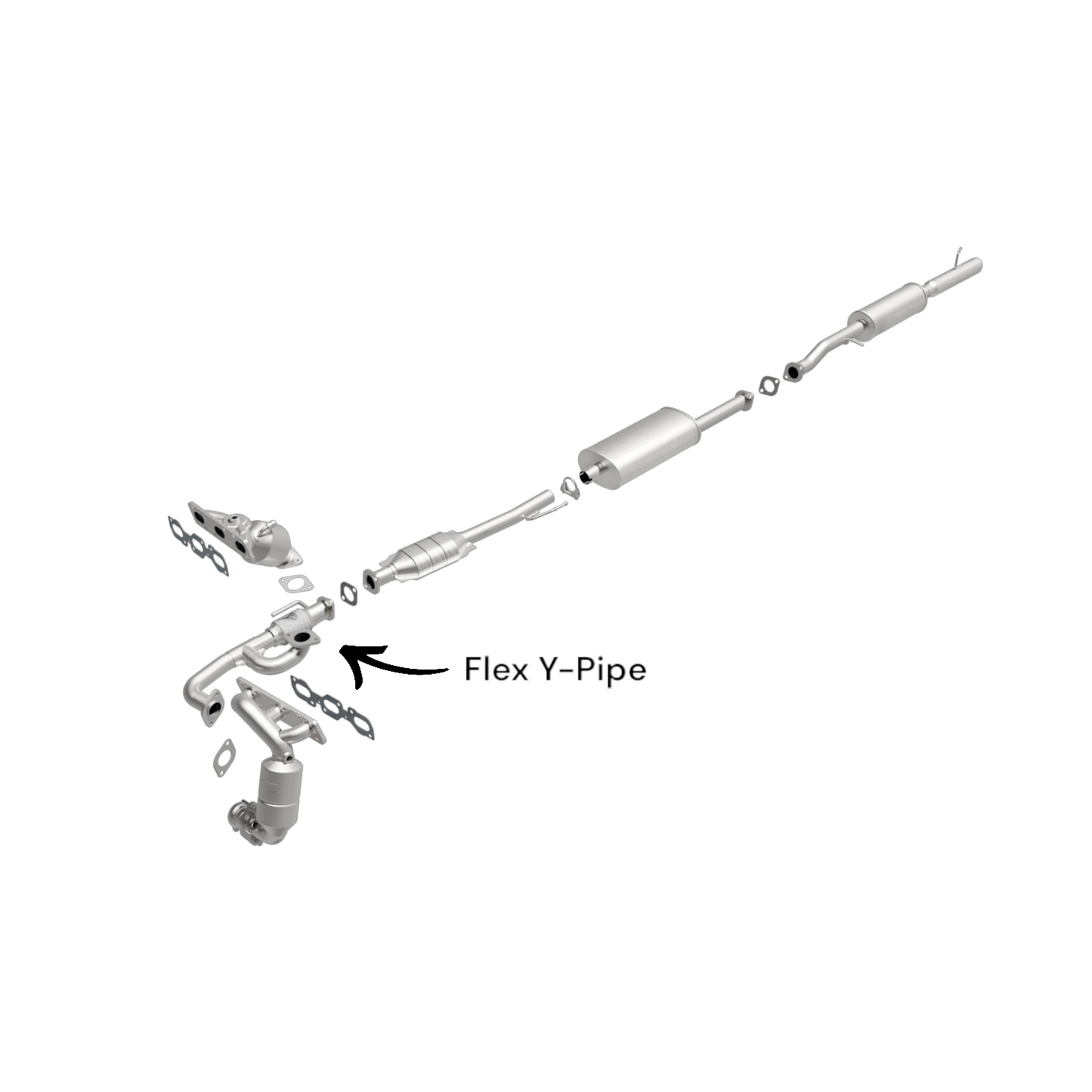 Mercury Mariner 3.0L (2007-2008) Flex Y-Pipe