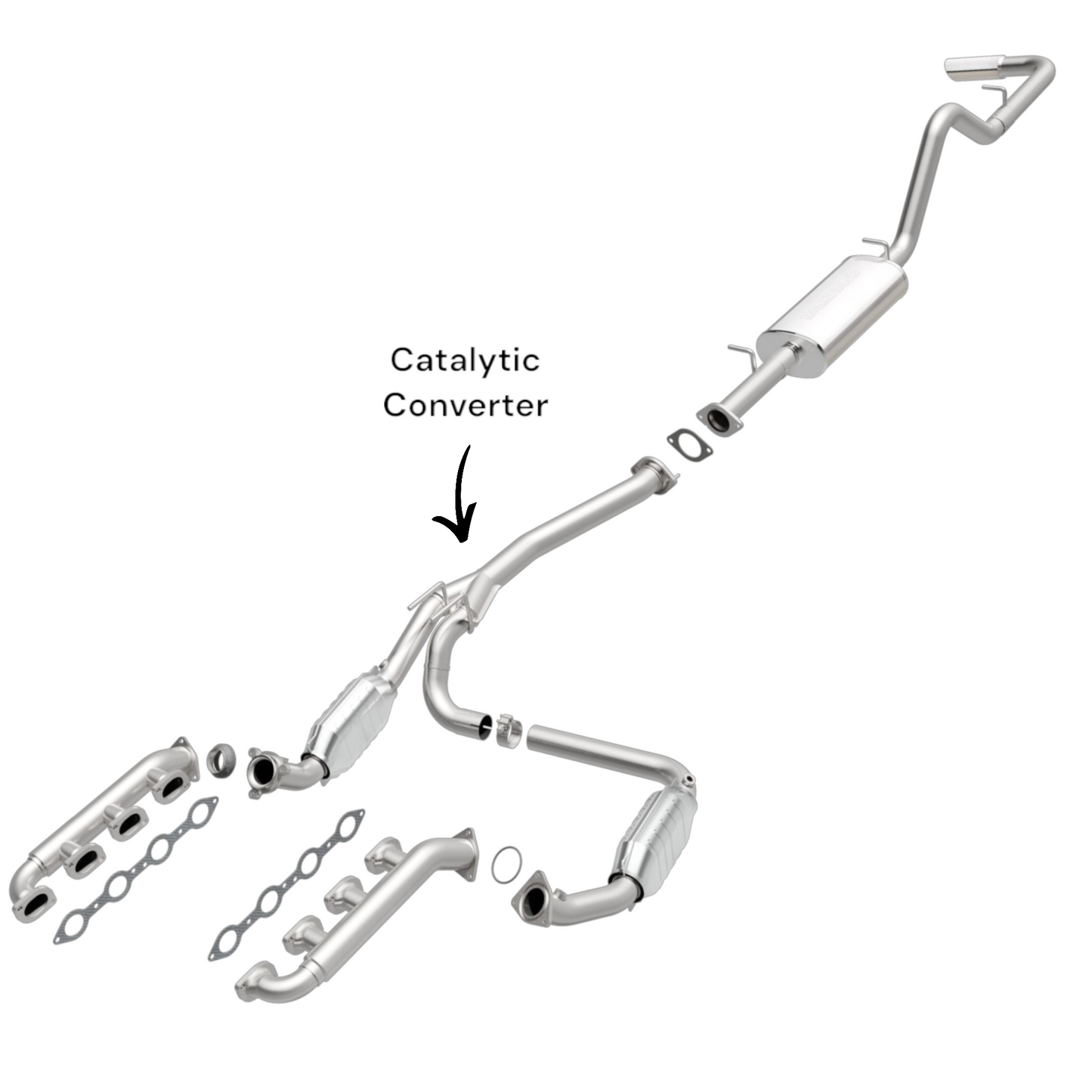 GMC Sierra 3500 HD 6.0L 2011-2019 Catalytic Converter
