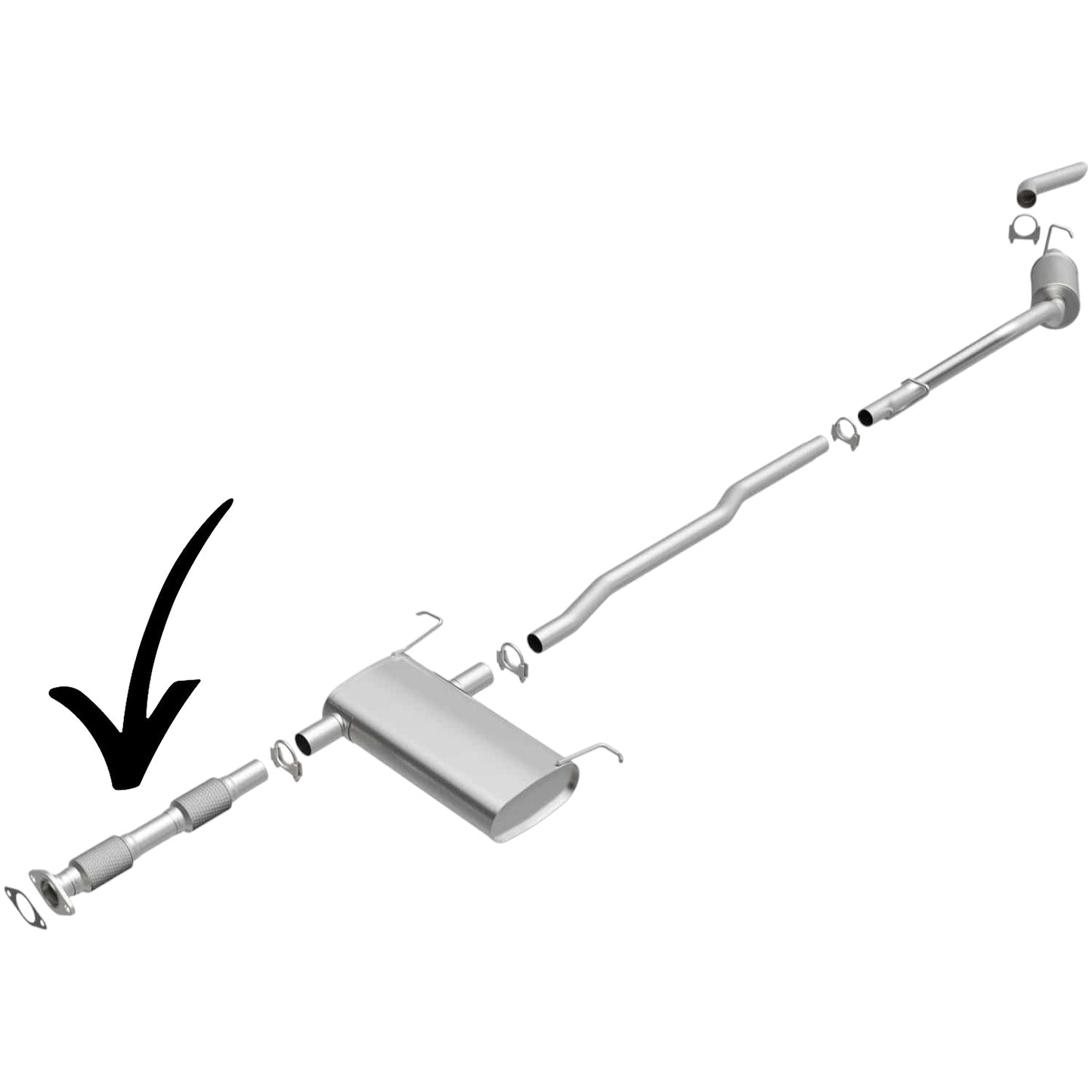 Ford Windstar 3.0L (1995-2000) Front Flex Pipe