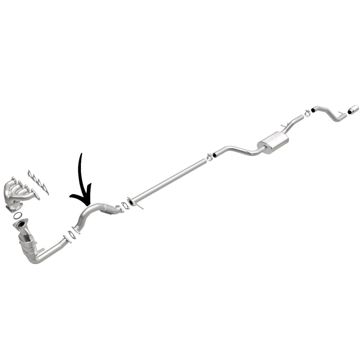 Ford Focus 2.0L (2000-2004) V4 Front Flex Pipe