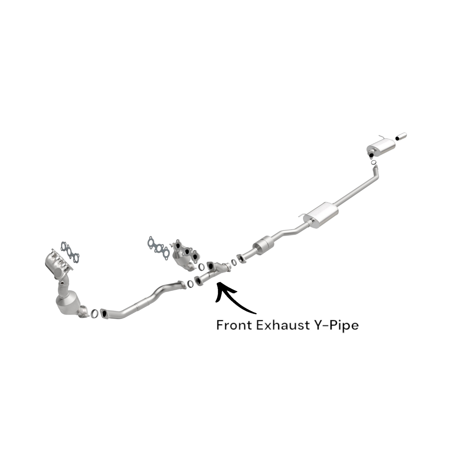 Lexus RX350 3.5L (2007-2009) Front Exhaust Y-Pipe