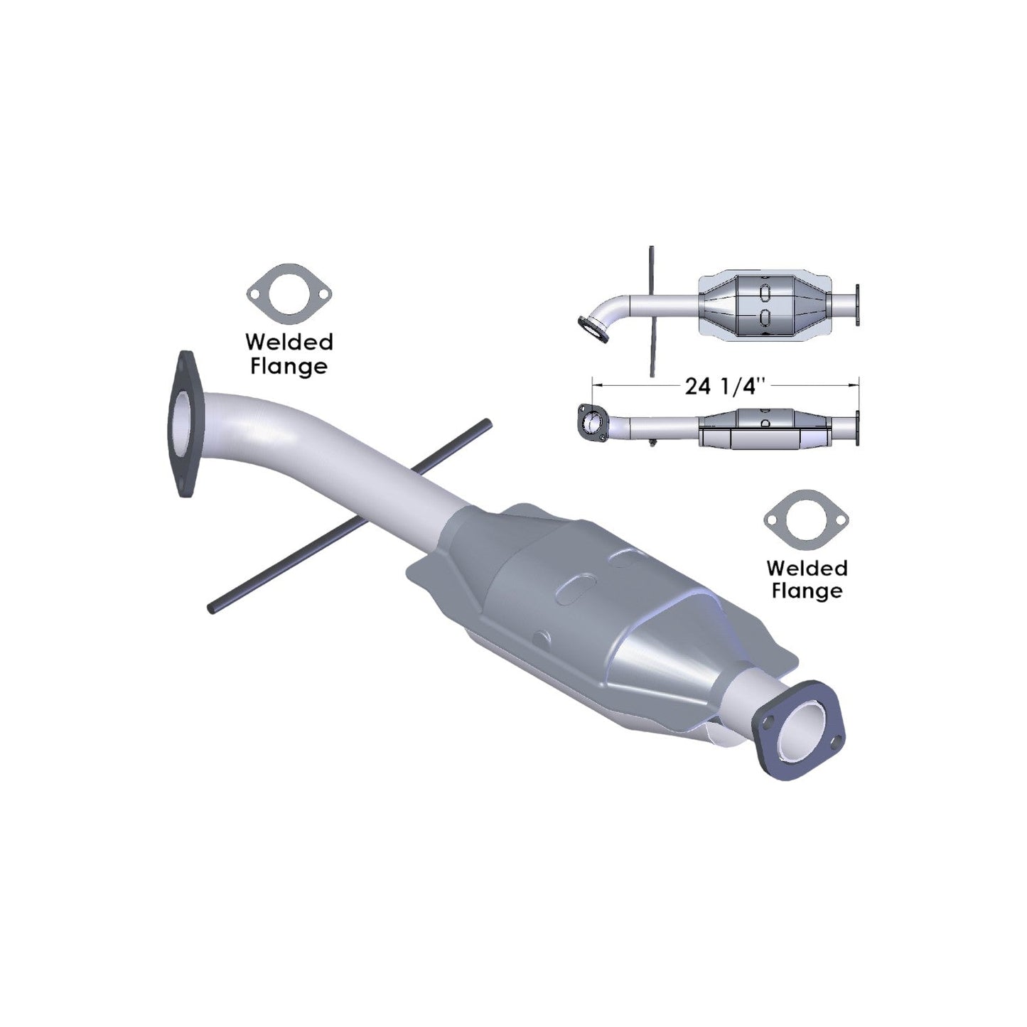 KIA Sedona 3.5L (2002-2005) Catalytic Converter