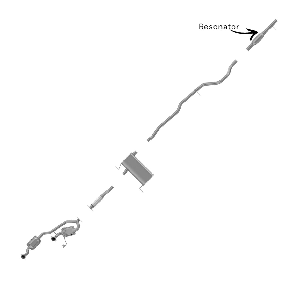 Ford Freestar 4.2L (2004-2007) Resonator
