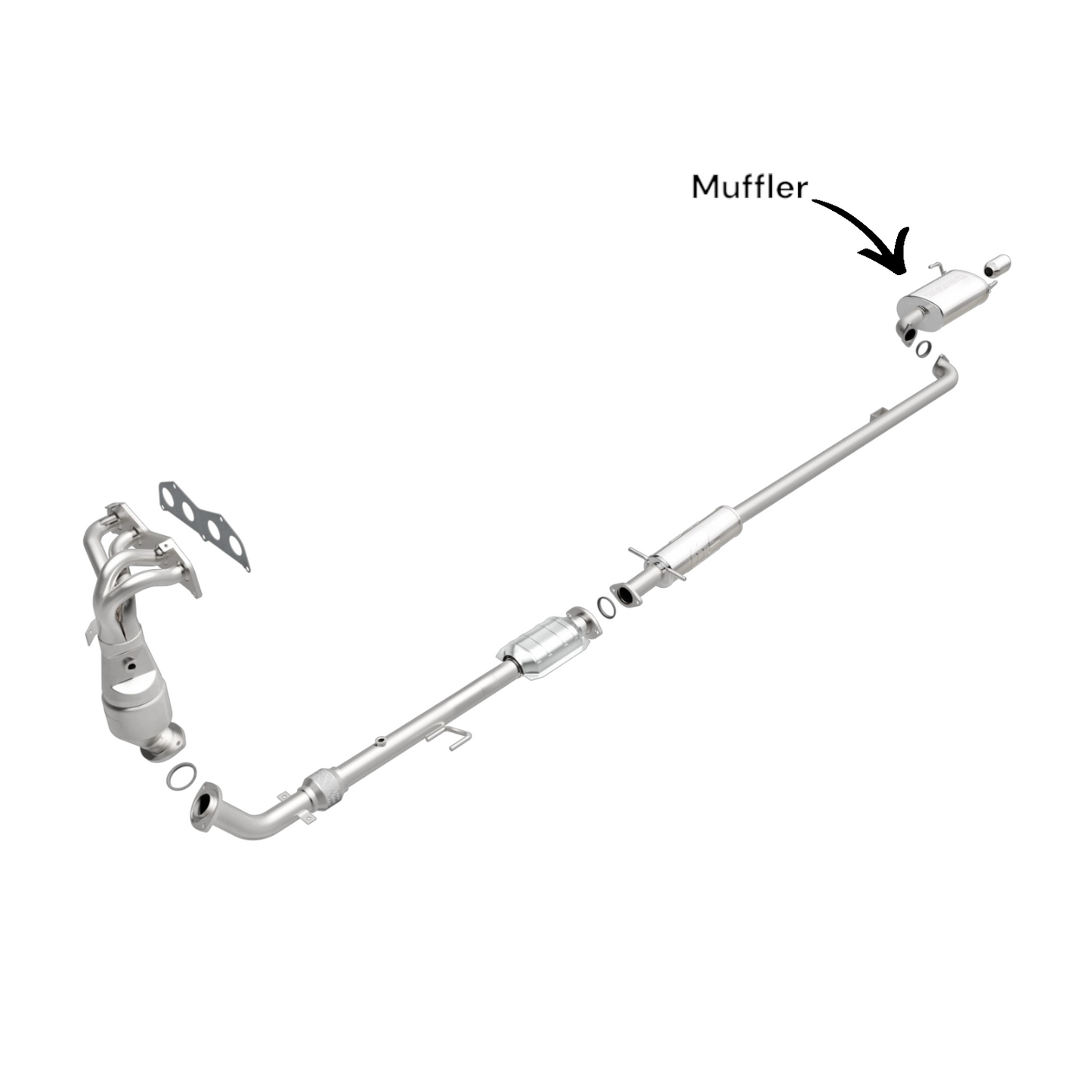 Toyota Solara 2.4L & 3.3L (2004-2008) Muffler