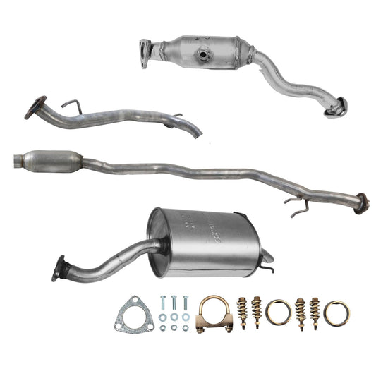 Honda Fit 1.5L (2007-2008) (Manual Trans.) Catalytic Converter, Resonator and Muffler