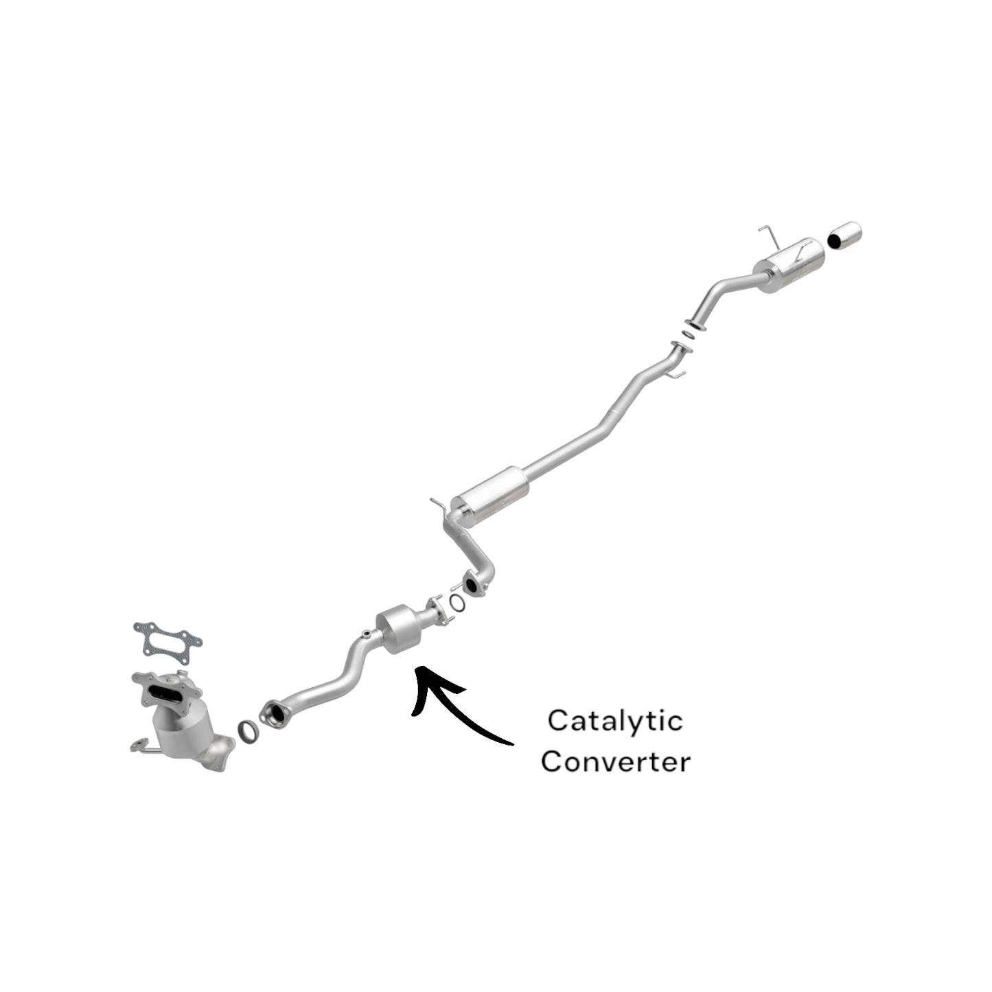 Honda Fit 1.5L (2009-2013) Catalytic Converter