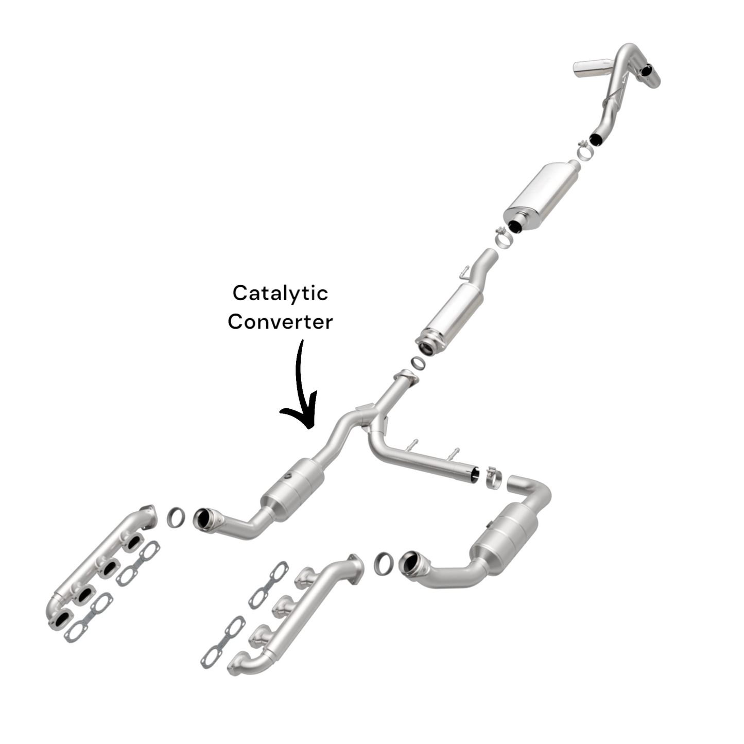 Ford F-150 5.4L 2009-2010 Catalytic Converter (Only for California Emissions)