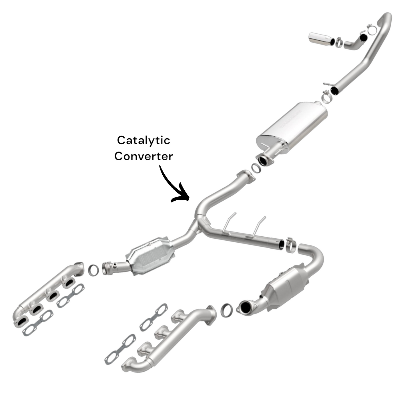 Lincoln Navigator 5.4L 2009-2014 Catalytic Converter (Only for California Emissions)