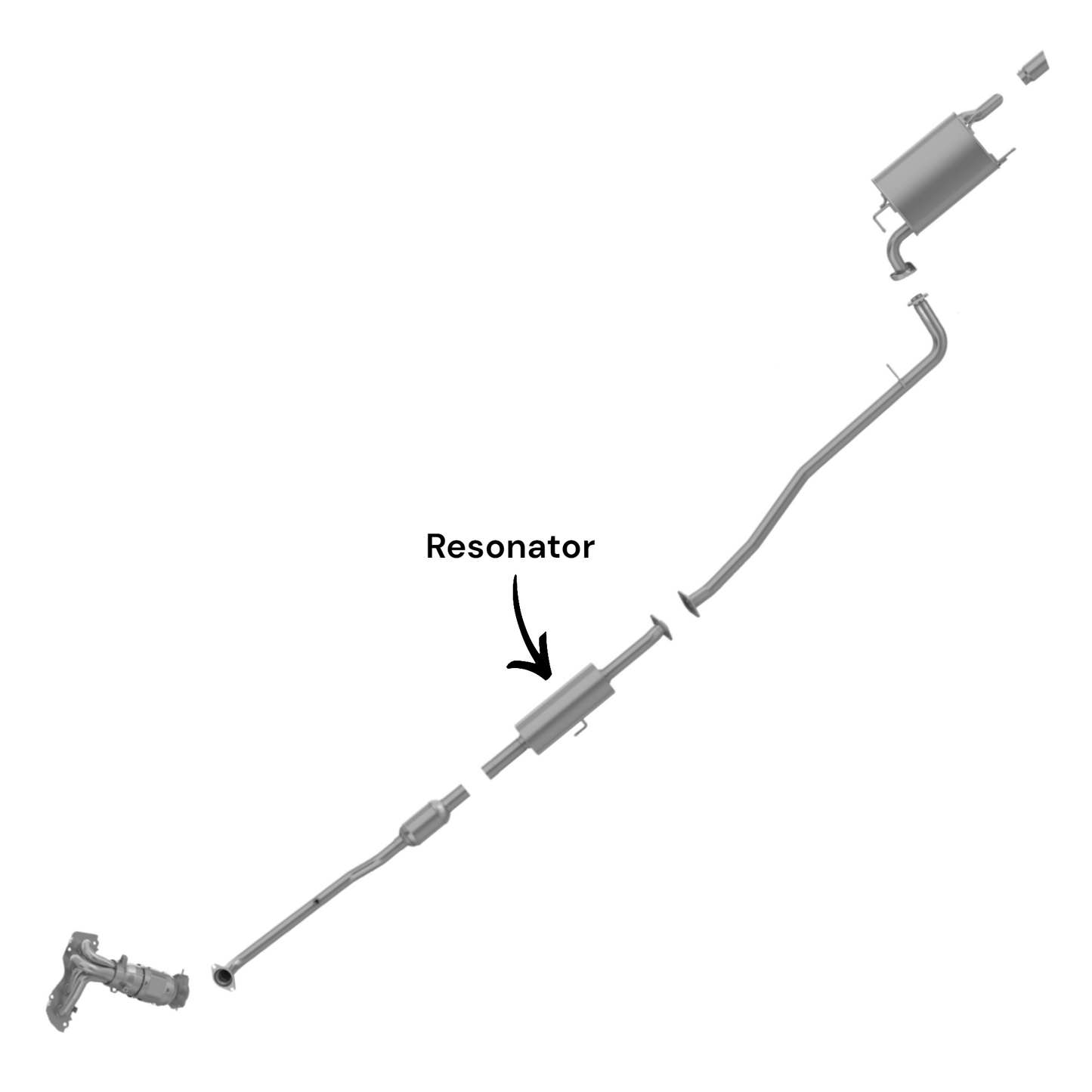 Toyota Camry 2.5L (2012-2017) Resonator
