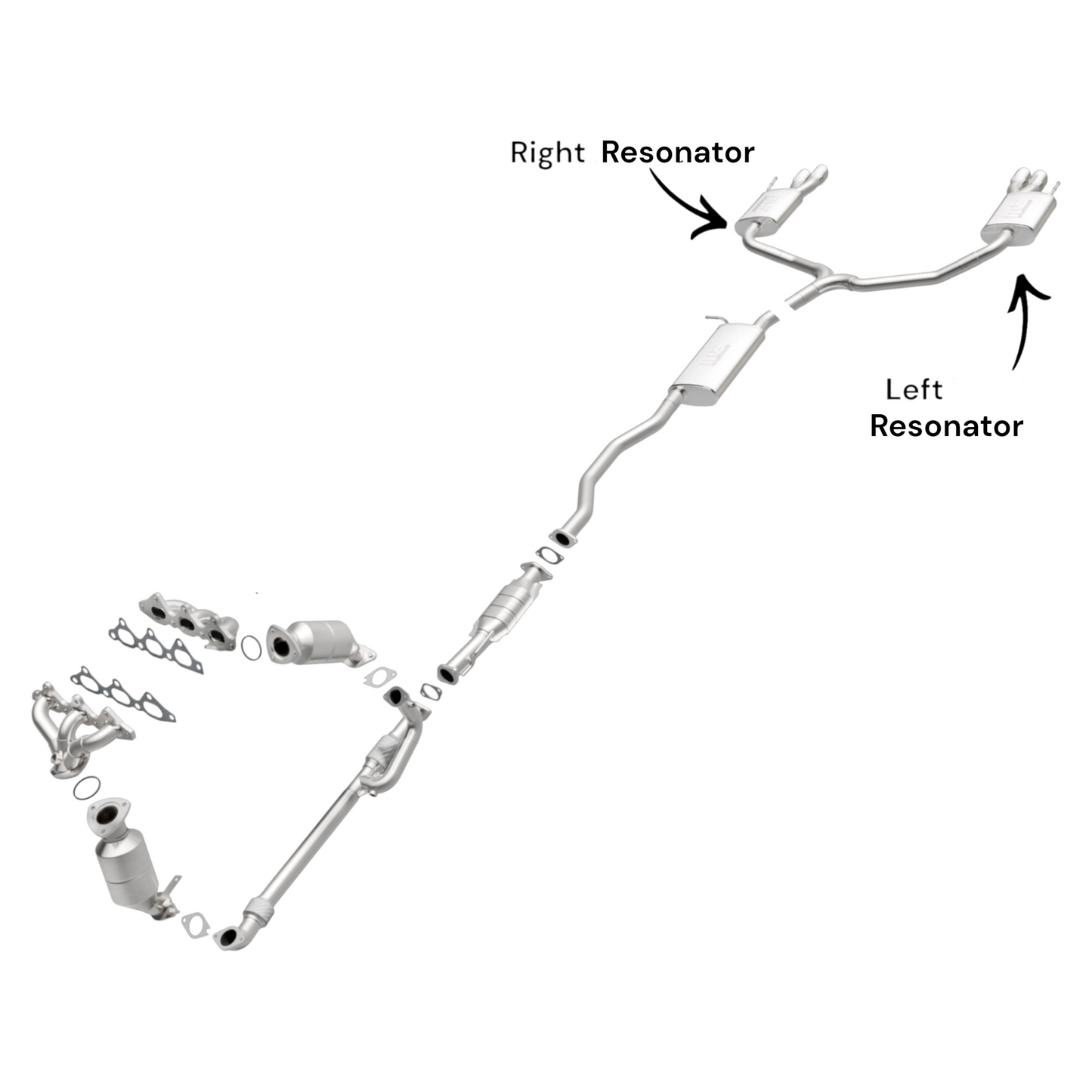 Buick Enclave 3.6L (2013-2017) Both side Resonators