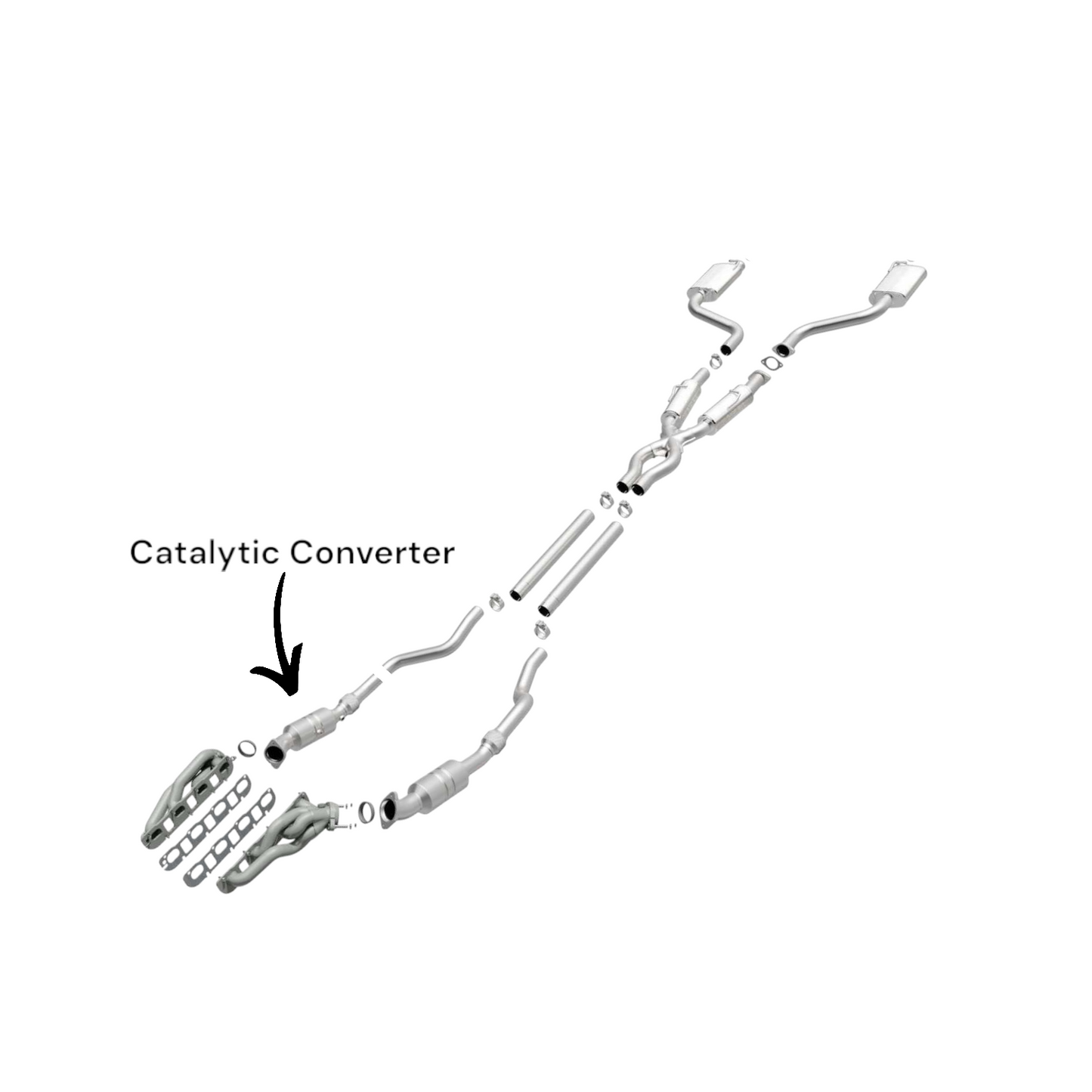 Dodge Charger 5.7L (2009-2019) Passenger Side Catalytic Converter