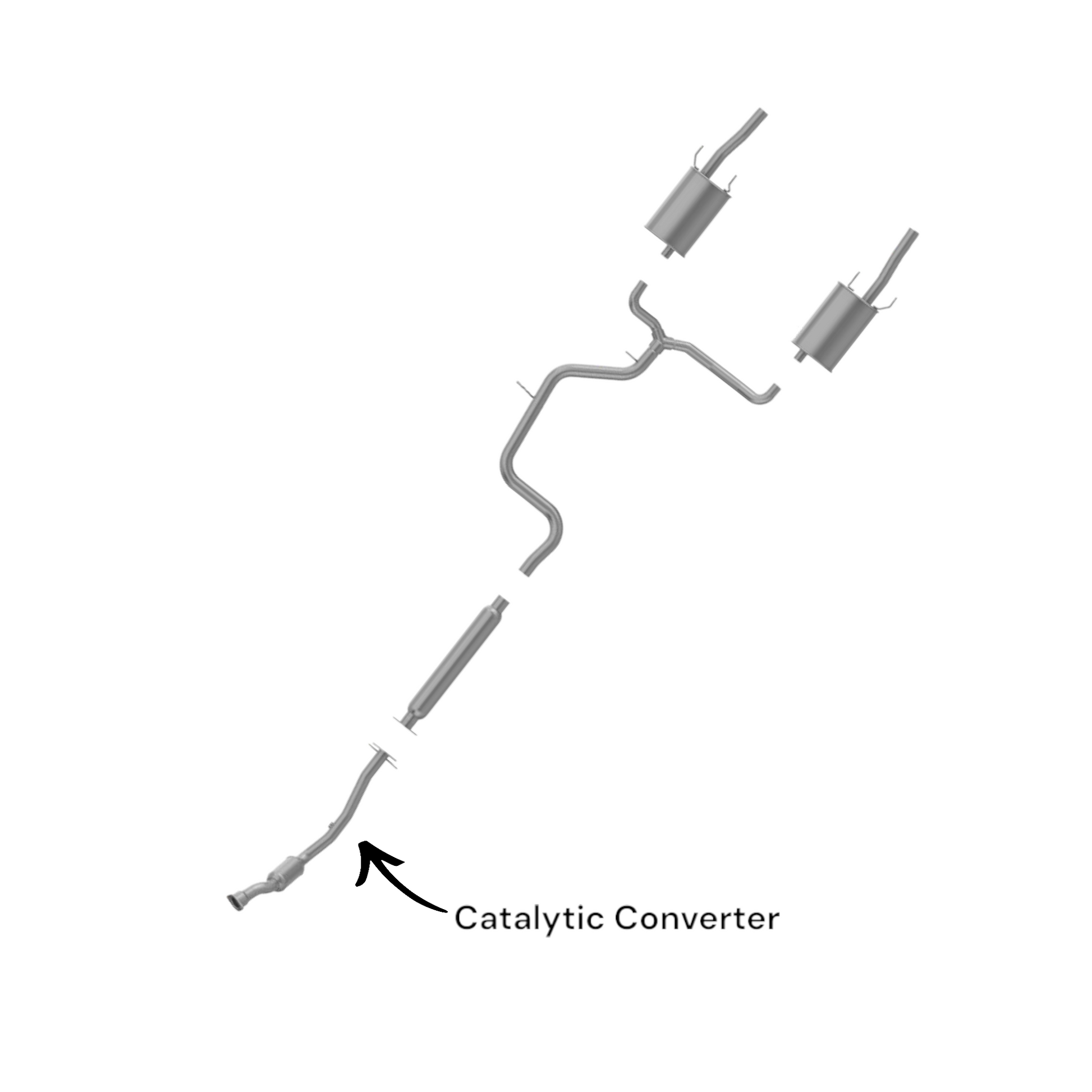 Monte Carlo 3.9L (2006) Catalytic Converter
