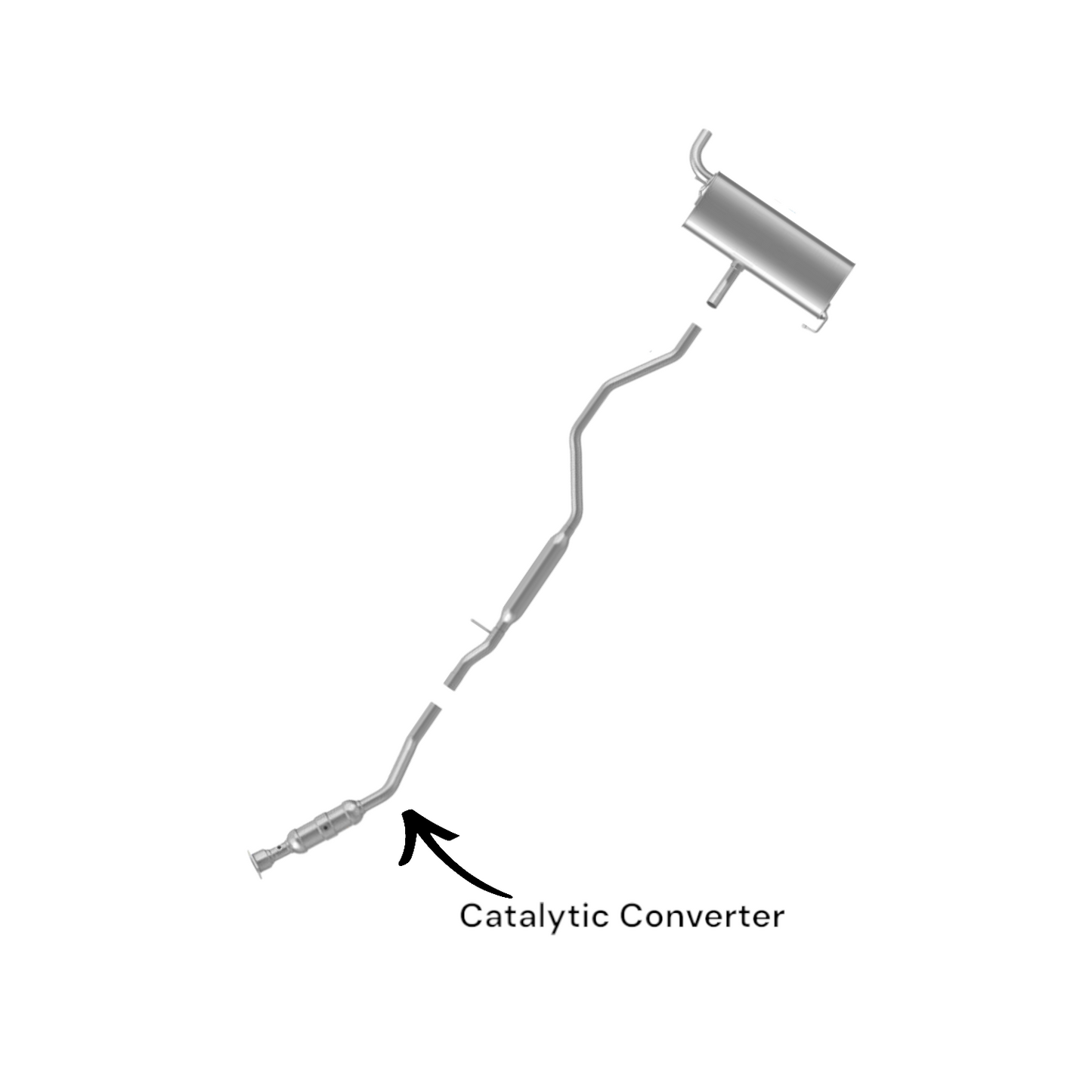 Jeep Patriot 2.4L (2007-2017) FWD Catalytic Converter