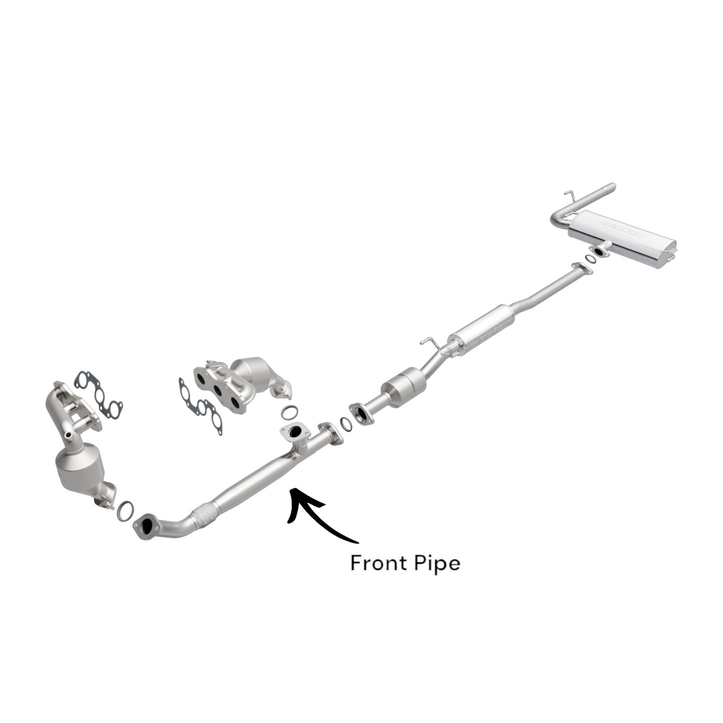Toyota Sienna 3.5L (2007-2010) V6 FWD Front Pipe