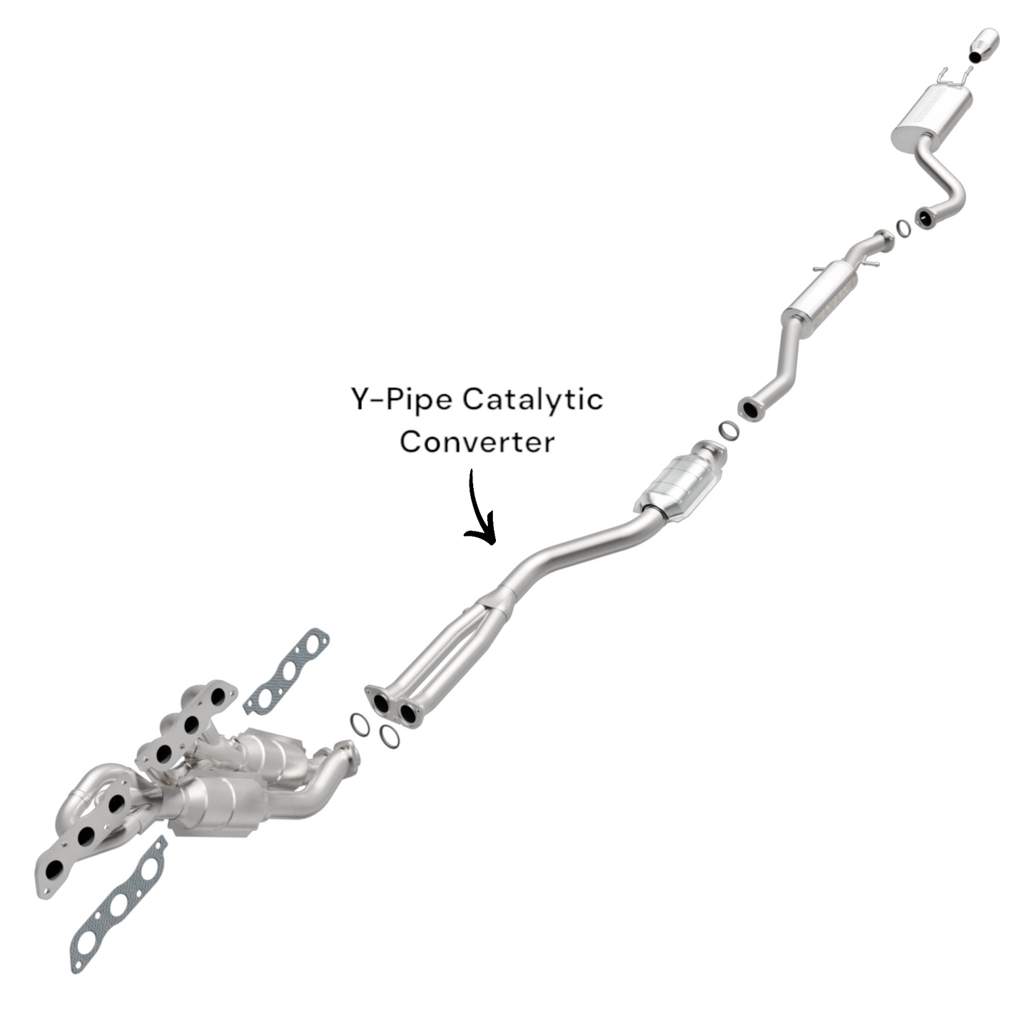 Lexus GS300 3.0L 2001-2005 Y-Pipe Catalytic Converter