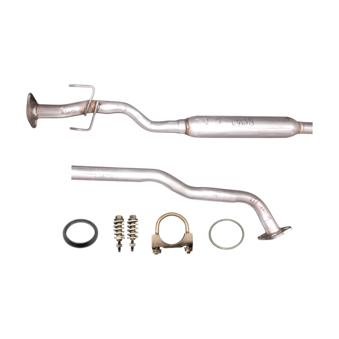 Nissan Juke 1.6L (2011-2017) (AWD) Front & Rear Converters, Resonator & Muffler