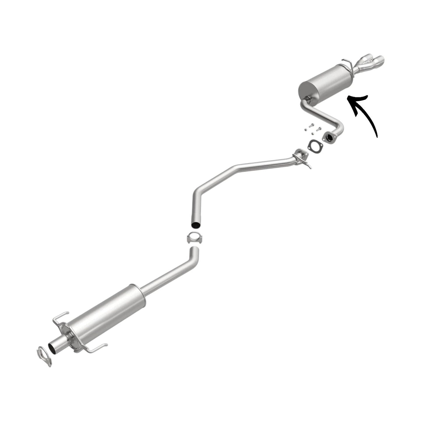 Mazda 6 2.5L 2009-2013 Muffler