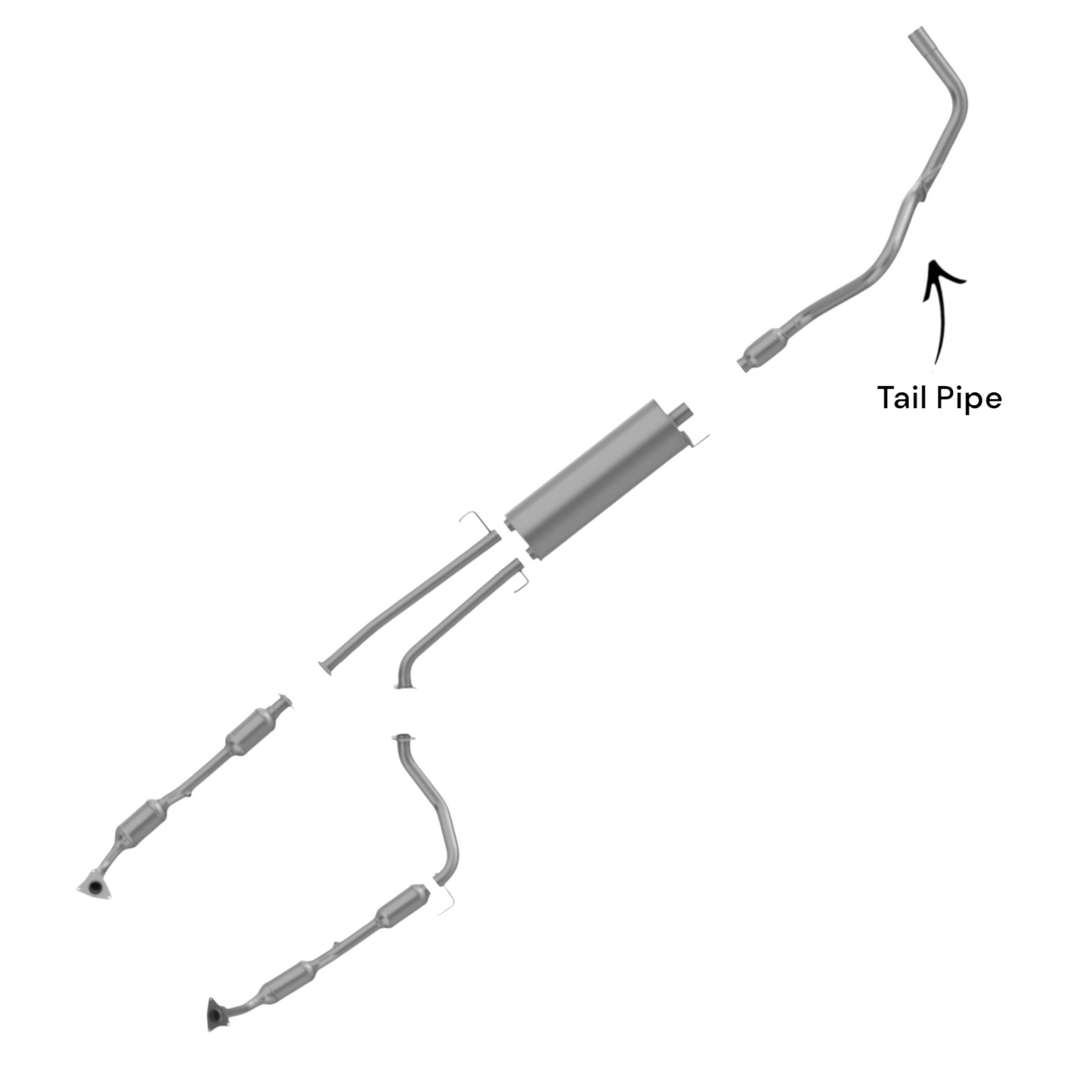 Toyota Tundra 5.7L (2007-2021) Tail pipe