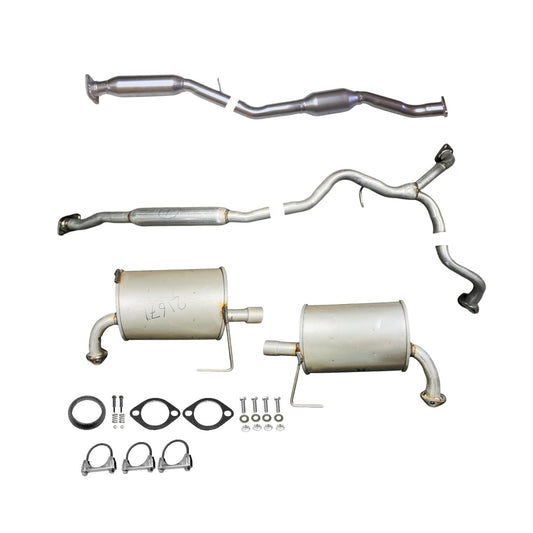 Subaru Legacy 2.5L (Non-Turbocharged) 2006-2009 Catalytic Converter, Resonator with Y-Pipe and Mufflers