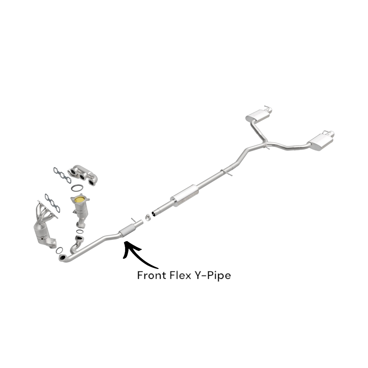 Ford Explorer 3.5L (2011-2019) Front Flex Y-Pipe (Non-Turbo)